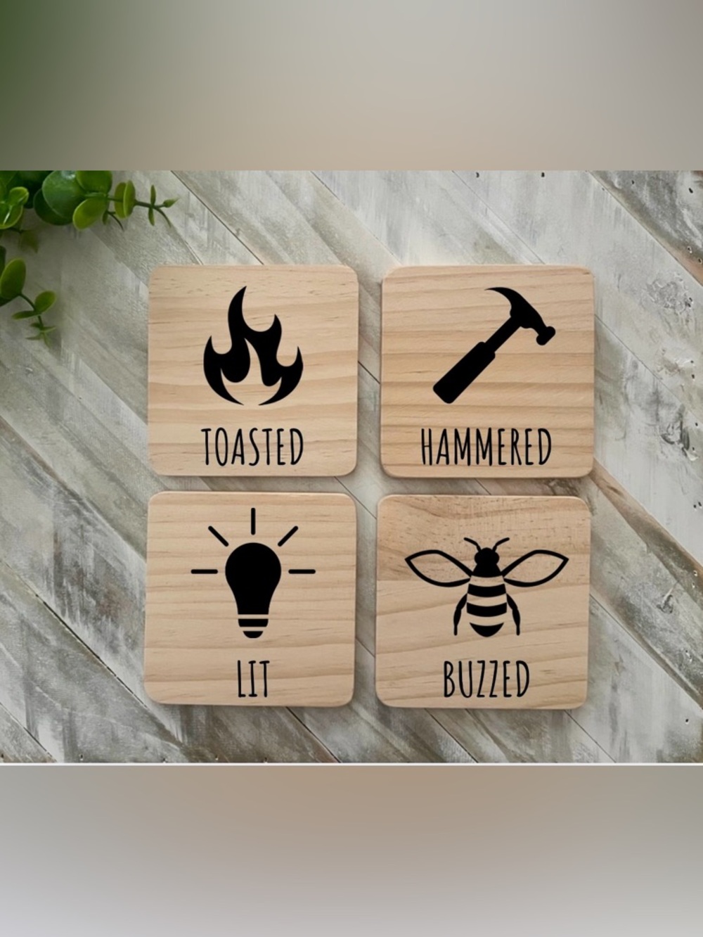 Drink coaster set